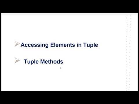 Python datatypes | tuple | tuple Indexing & Slicing | tuple methods | Machine Learning For Beginners