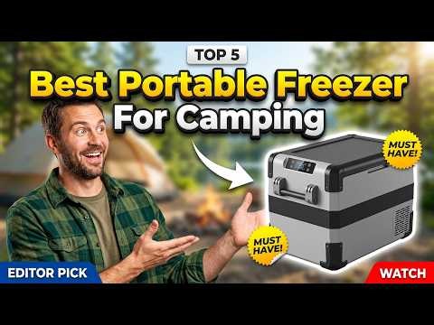 Top 5 Portable Freezers for Camping: Fridge Freezer Reviews #PortableFreezer #Camping