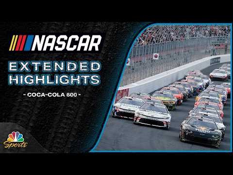 NASCAR Cup Series 2026: Coca-Cola 600 in Charlotte | EXTENDED HIGHLIGHTS | Motorsports on NBC