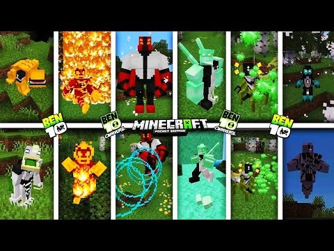 🔥 INSTALL BEN 10 V21 OMNIVERSE MOD FOR MINECRAFT PE 😍| MCPE 1.21+