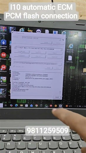 Hyundai i10 Automatic ECM Repair#pcmflash