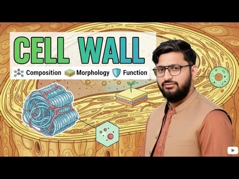 Cell Wall Composition, Structure, Morphology and Function || layers of Cell wall || PCW vs SCW .