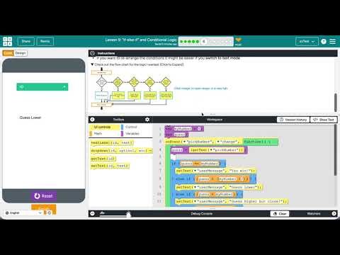 Code.org Event-Driven Programming Lesson 09 06
