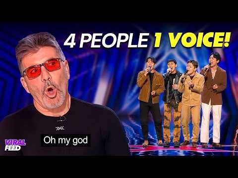 NO WAY! Their Harmonies are SO TIGHT it Sounds like only ONE Person Singing