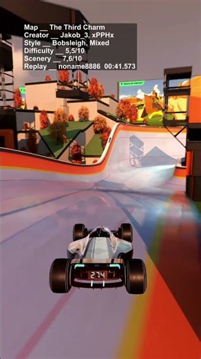 Amazing Mixed Map!!! (Best Racetracks In Trackmania!) #shorts #gaming #trackmania