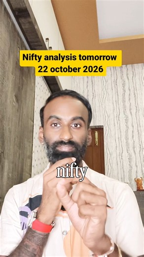 nifty analysis for tomorrow 22 october #nifty