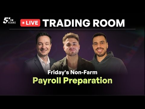 Friday’s Non-Farm Payroll Preparation | Live Trading with The5ers