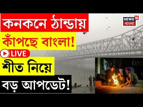 Weather Update Today LIVE | উত্তুরে হাওয়ায় কনকনে ঠান্ডা | কত নামল পারদ? | Bangla News