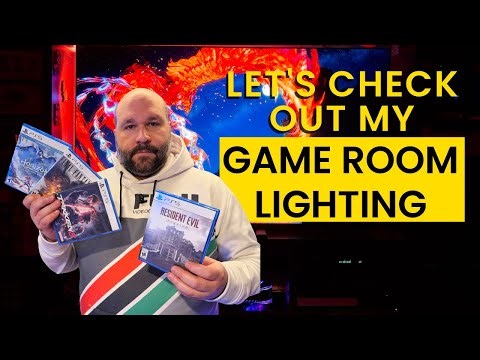 I really like my Game Room Light Setup