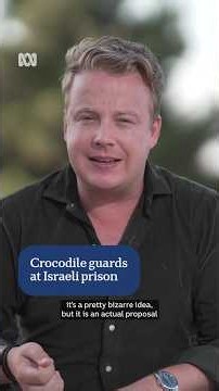 The fight to stop crocodiles being used to guard an Israeli prison | ABC NEWS