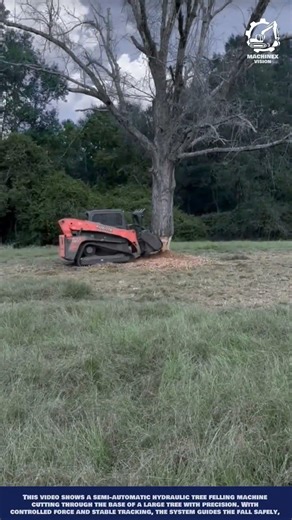 Smart Tree Felling Machine Innovation for Enhanced safety by controlling the direction of the fall