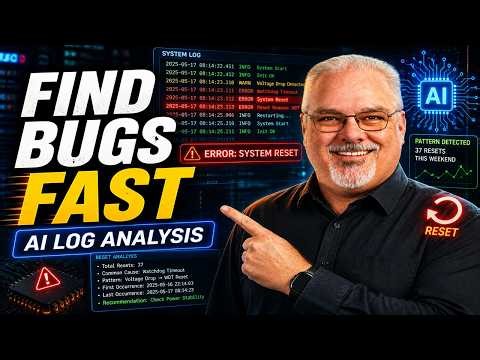 How AI Finds Embedded System Resets in Minutes (LLM Log Analysis)