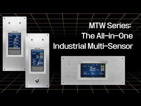 Ultimate Industrial All-in-One Sensor: MTW Series for Temp, Humidity, Diff. Pressure & Dew Point!