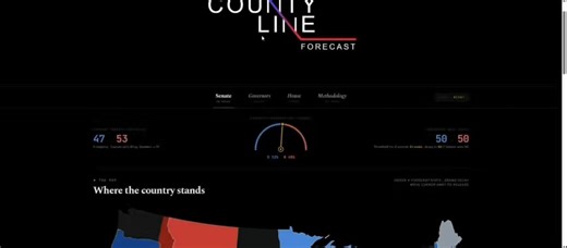 Great minds think alike! Like Election enjoyer, my maps are county level. I’ve built statewide senate forecasts from the county UP, forecasting each county to create a statewide, and countrywide forecast. Visit at https://t.co/ZVnsqHNaiK and pop on over to https://t.co/DBXkbGnIJH as well.