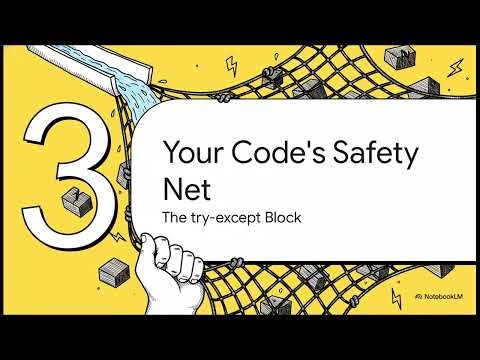 Python for Beginners - Lesson 15: Error Handling (Fortifying Your Code)