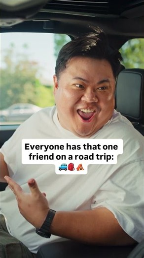 Everyone has that one friend on a road trip 🚙 🎒⛺️ #LetsGoPlaces