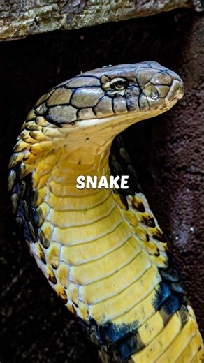 The king cobra doesn’t fear snakes… it eats them. 🐍 #shorts #facts