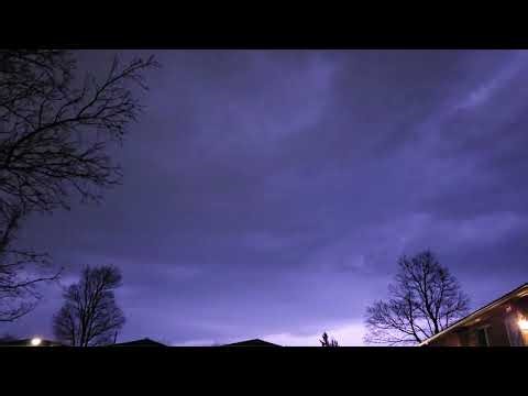 Early Morning Lightning Time-Lapse | March 31st 2026