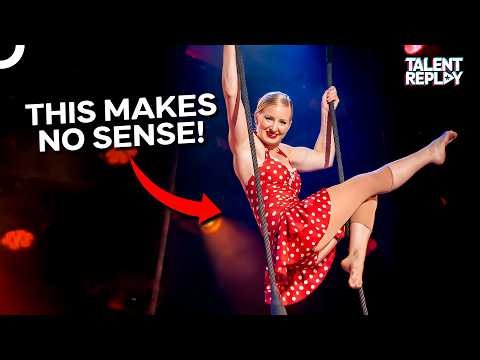 She Put Her LIFE in His Hands... Then They Took It Even Further! | Duo Aero | America's Got Talent