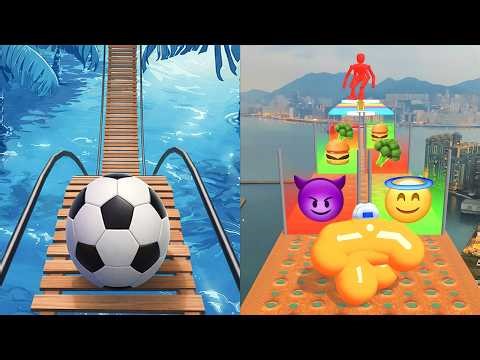 Going Balls VS Tall Man Run - All Levels Gameplay Android iOS Ep 4