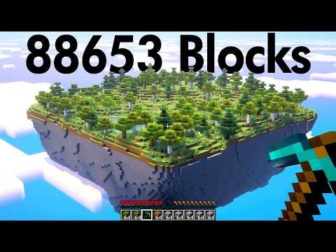 Building the Overworld in Skyblock