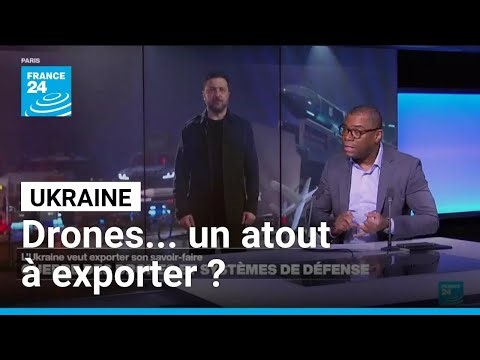 Drones et systèmes de défense : l'Ukraine veut exporter son savoir-faire • FRANCE 24
