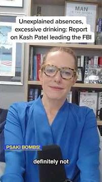 Unexplained absences, excessive drinking: Report on Kash Patel leading the FBI