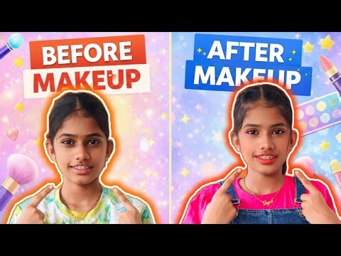#Tiyakuttyയുടെ #MakeUpTutorial 💄👩‍🎤കണ്ടാലോ Last കണ്ടു ഞെട്ടിപ്പോയി😱😂 എത്ര Mark കൊടുക്കാം