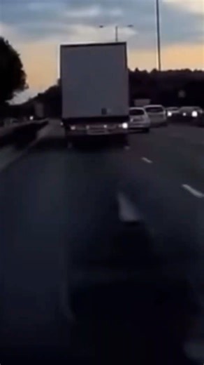 Lorry Pushes Car Down M5 | Shocking Motorway Moment 🚨