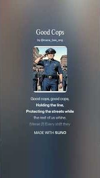 Good Cops (made with Suno.ai)