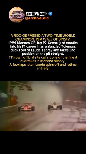 A Rookie in a Backmarker Car Passed a Two-Time World Champion. In the Rain.