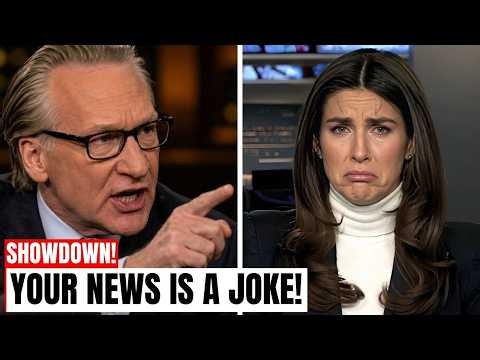 **Kaitlan Collins LEFT SPEECHLESS as Bill Maher CONFRONTS Her LIVE on TV!**