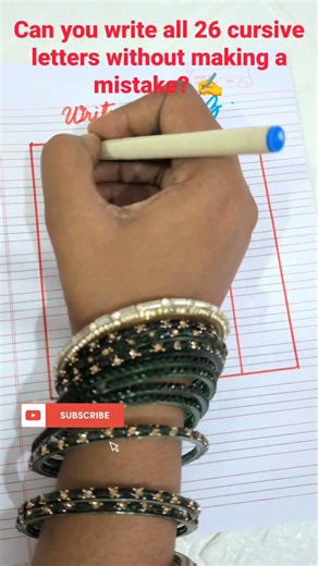 🖊️ A to Z Cursive Writing for Kids & Beginners | Easy Handwriting Practice ✨