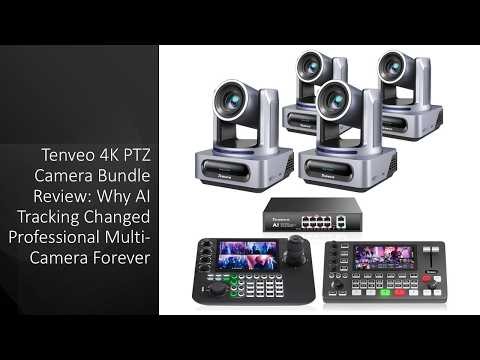 Tenveo 4K PTZ Camera Bundle Review: Why AI Tracking Changed Professional Multi-Camera Forever