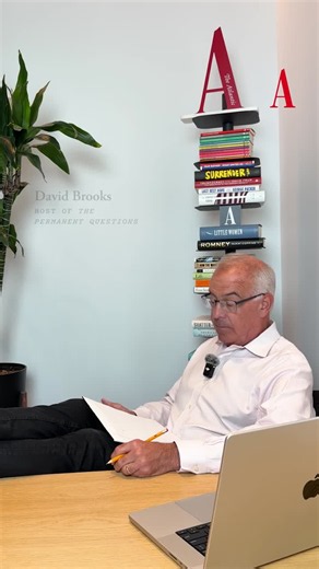 Introducing: The Permanent Questions With David Brooks | The Atlantic