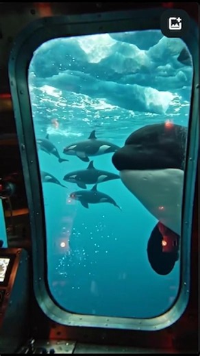 Arctic Orcas like you've never seen before #orca #arctic #nature