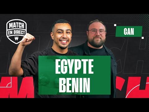 🔴 Egypte - Bénin / Le Match en direct (CAN 2025)