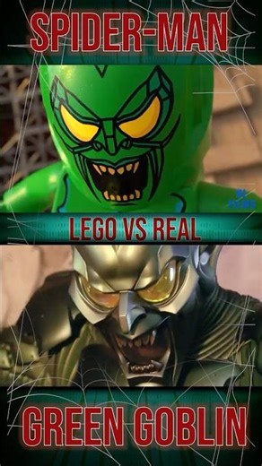 LEGO Spider-Man vs Green Goblin | First Fight Scene - Spider-Man (2002) #shorts #lego #spiderman