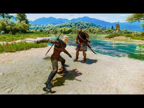 The Witcher 3: Wild Hunt Remastered Gameplay (4K 2026)