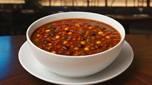 How to make southwest bean soup