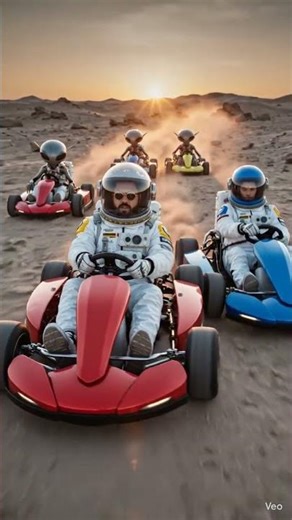 Space Kart Racing 🚀 | Alien vs Astronaut Epic Race 😱🔥” short