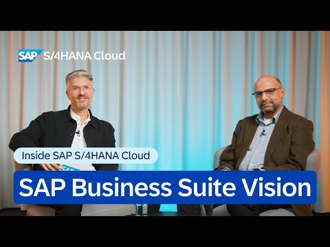 SAP Business Suite Vision with Manoj Swaminathan | Inside SAP S/4HANA Cloud