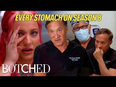 EVERY Stomach on Season 8: Near Fatal Infections, Birth Defects & More (Compilation) | Botched | E!