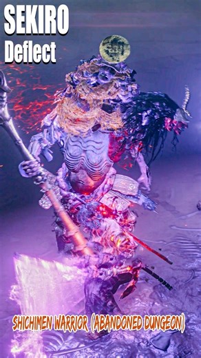 Shichimen Warrior (Abandoned Dungeon) | Sekiro #sekiro #sekiroshadowsdietwice