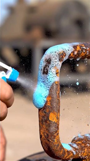 Rust Removal on Water Tank Handle