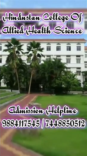 Hindustan College Of Allied Health Science#HindustanCollege#AlliedHealthScience#CoimbatoreColleges