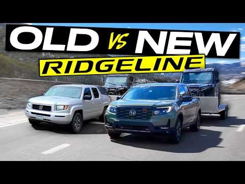 Old vs New Honda Ridgeline vs the World's Toughest Towing Test: 20 Years Makes a HUGE Difference!