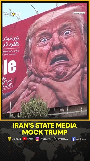 Iran's State Media Mock Trump Over Airplane Switch | WION Shorts