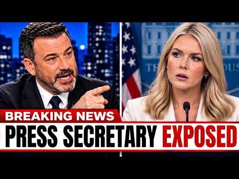 THAT'S IT, HE'S DONE Jimmy Kimmel SHREDS Trump's New Press Secretary on Live TV