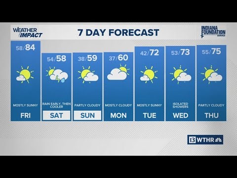 13Weather Forecast | 11 p.m. update, April 16, 2026